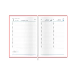 Határidőnapló 2026 napi B/5 TOPTIMER Nero N021 Fekete-kék