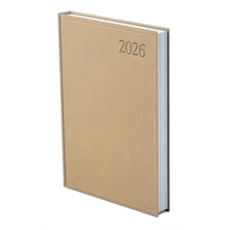 Határidőnapló 2026 napi B/6 TOPTIMER Traditional T022 bézs