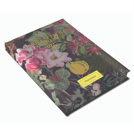Határidőnapló 2027 A/5 heti REAL Womanext Botanical naptárkönyv