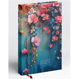 Határidőnapló 2027 A/5 napi REAL Picture Floral