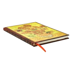 Határidőnapló 2027 Paper Blanks grande heti vertikális gumis Van Gogh, Sunflowers
