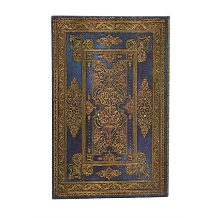 Határidőnapló 2027 Paper Blanks maxi heti keményfedeles gumis Blue Luxe