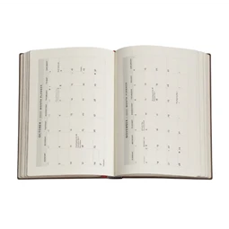 Határidőnapló 2027 Paper Blanks midi heti keményfedeles gumis New York Rose