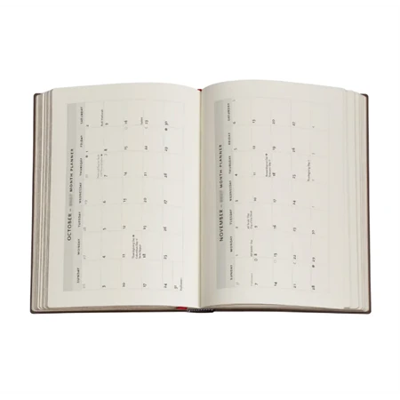 Határidőnapló 2027 Paper Blanks midi heti keményfedeles gumis New York Rose