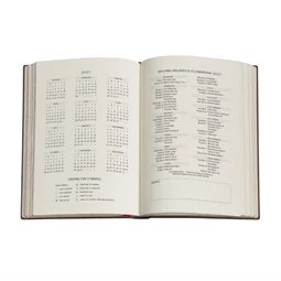 Határidőnapló 2027 Paper Blanks midi heti keményfedeles gumis New York Rose
