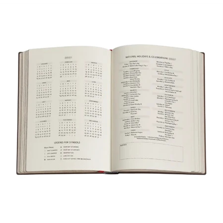 Határidőnapló 2027 Paper Blanks midi heti keményfedeles gumis New York Rose