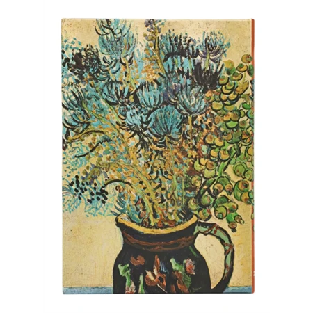 Határidőnapló 2027 Paper Blanks midi heti keményfedeles gumis Van Gogh`s Still Life