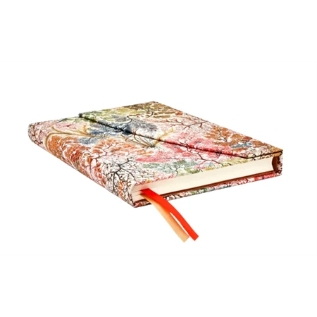 Határidőnapló 2027 Paper Blanks midi heti keményfedeles mágneses Anemone