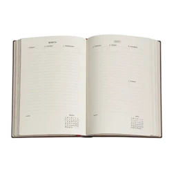 Határidőnapló 2027 Paper Blanks midi heti keményfedeles mágneses Anemone