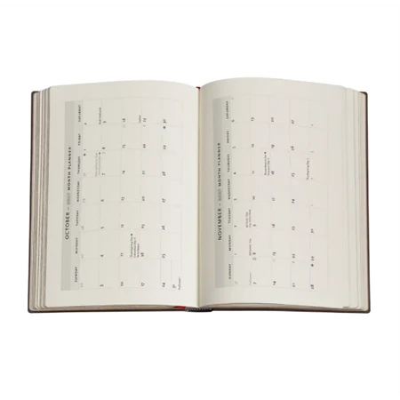 Határidőnapló 2027 Paper Blanks midi heti keményfedeles mágneses Anemone
