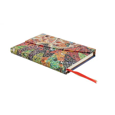 Határidőnapló 2027 Paper Blanks midi heti keményfedeles mágneses Gaudi´Sun