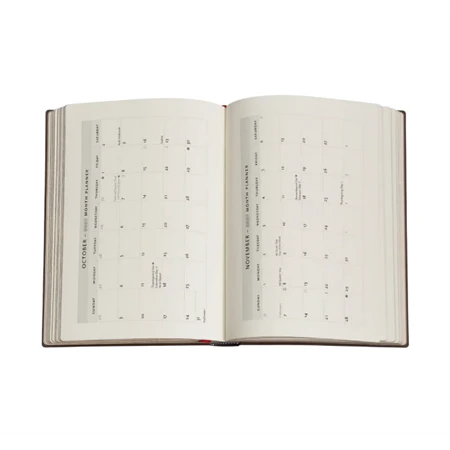 Határidőnapló 2027 Paper Blanks midi heti keményfedeles mágneses Safavid Indigo