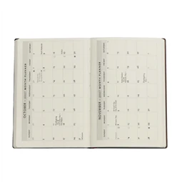 Határidőnapló 2027 Paper Blanks mini heti keményfedeles gumis Silky Sky Mini
