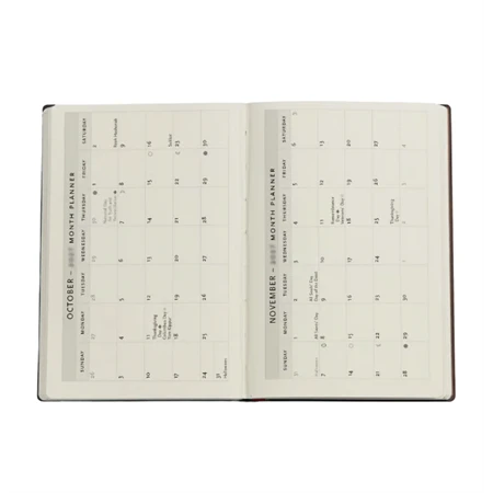 Határidőnapló 2027 Paper Blanks mini heti keményfedeles gumis The Orchard Mini