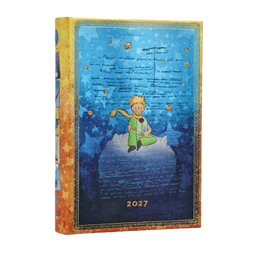 Határidőnapló 2027 Paper Blanks mini napi gumis Saint- Exupéry, The Little Prince Mini Daily