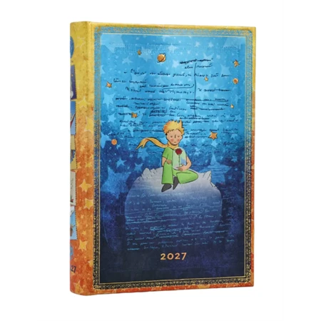Határidőnapló 2027 Paper Blanks mini napi gumis Saint- Exupéry, The Little Prince Mini Daily