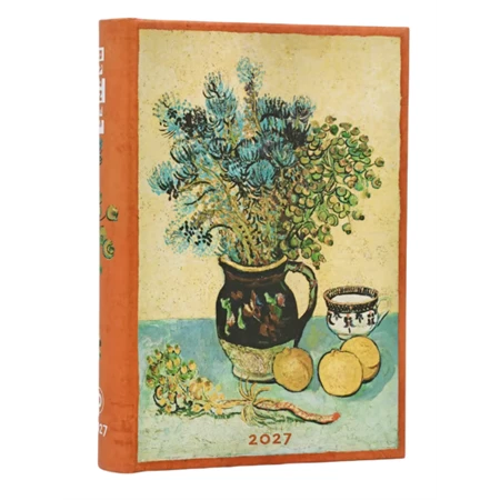 Határidőnapló 2027 Paper Blanks mini napi gumis Van Gogh´s Still Life