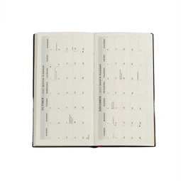 Határidőnapló 2027 Paper Blanks slim heti keményfedeles gumis Golden Age of Prosperity