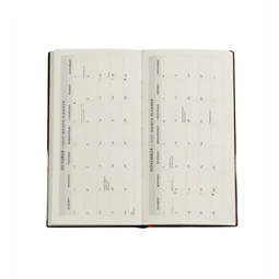 Határidőnapló 2027 Paper Blanks slim heti keményfedeles gumis Lotus River