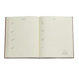Határidőnapló 2027 Paper Blanks ultra heti vertikális gumis Wildflower Song