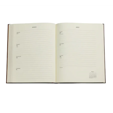 Határidőnapló 2027 Paper Blanks ultra heti vertikális gumis Wildflower Song