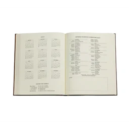 Határidőnapló 2027 Paper Blanks ultra heti vertikális gumis Wildflower Song
