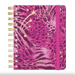 Határidőnapló 2027 heti 135x170mm PLANALL MIDI spirálos 224 oldal, Merry