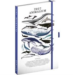 Határidőnapló 2027 heti 13x21 REAL Marine Life