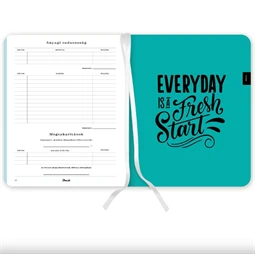 Határidőnapló 2027 heti 160x200mm PLANALL New Classic, 224 oldal, Caring