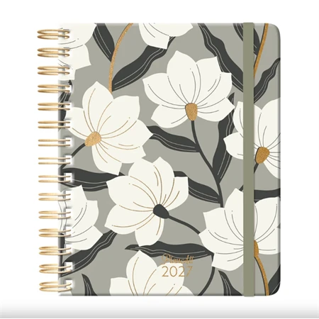 Határidőnapló 2027 heti 163x202mm PLANALL Classic spirálos, 224 oldal, Romp