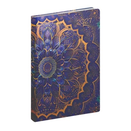 Határidőnapló 2027 heti B/6 REAL Fiestina 5411-61 Mandala