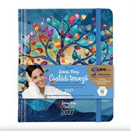 Határidőnapló 2027 heti PLANALL családi tervező, New Classic Lovas