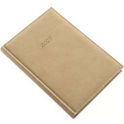 Határidőnapló 2027 napi A/5 REAL Bolero 5322-46 drapp