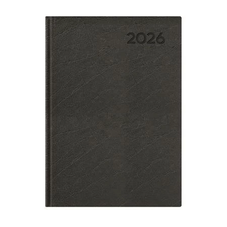 Határidőnapló 2026 napi A/5 TOPTIMER Economic E021 fekete