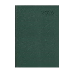 Határidőnapló 2026 A/5 napi TOPTIMER Economic E021 zöld