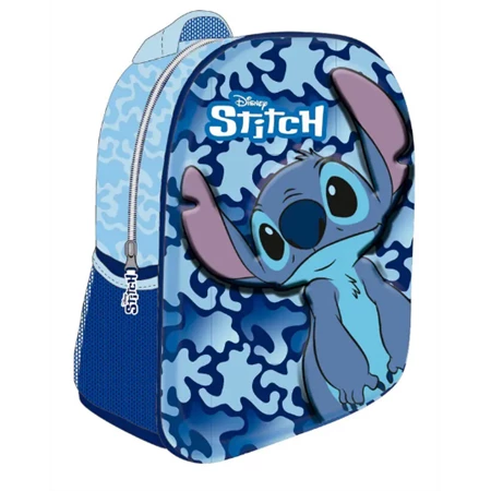 Hátizsák 3D-s Lilo és Stitch kék-fekete