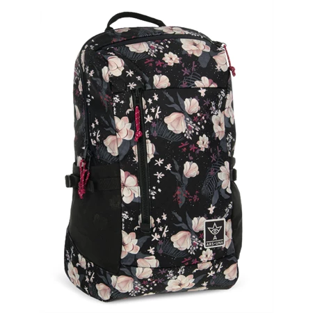 Hátizsák ARS UNA AU-17 Flowery Black