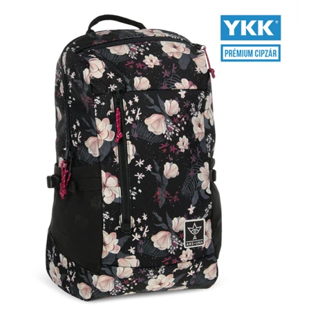 Hátizsák ARS UNA AU-17 Flowery Black