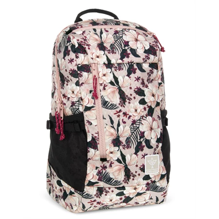 Hátizsák ARS UNA AU-17 Flowery Pink