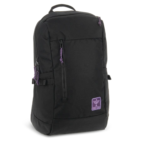Hátizsák ARS UNA AU-17 Girls Black Violet Cordura