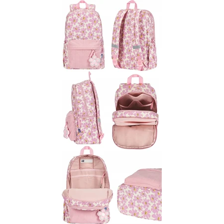 Hátizsák HERLITZ 26L Oxford Bloom Pink űrtartalma: 26 liter, 29 x 43 x 15 cm