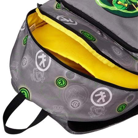 Hátizsák LEGO "Ninjago Elemental Master of Energy", szürke-mintás