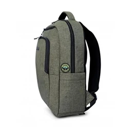 Hátizsák URBAN FACTORY "CYCLEE CITY ECO "Notebook 15,6", , khaki szin