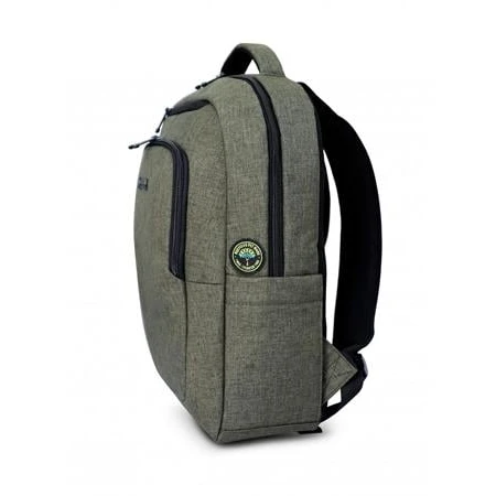 Hátizsák URBAN FACTORY "CYCLEE CITY ECO "Notebook 15,6", , khaki szin