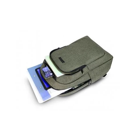 Hátizsák URBAN FACTORY "CYCLEE CITY ECO "Notebook 15,6", , khaki szin