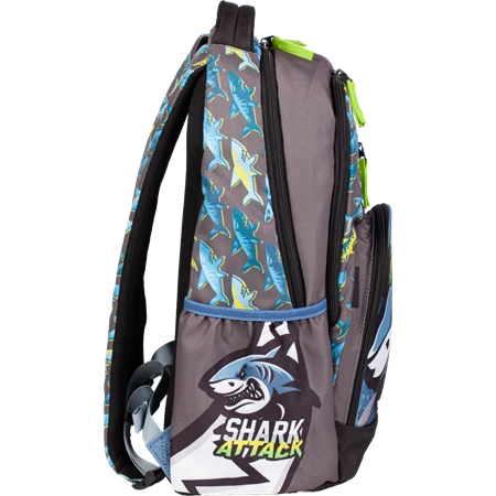 Hátizsák ergonómikus LIZZYSULI ACTIVE+ SHARK ATTACK