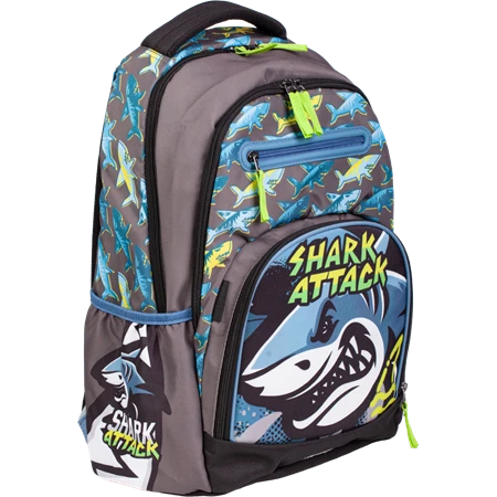 Hátizsák ergonómikus LIZZYSULI ACTIVE+ SHARK ATTACK