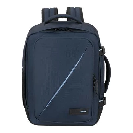 Hátizsák, kabin méret, 26,5l, S/M-es, AMERICAN TOURISTER Take2 Cabin  tengerészkék