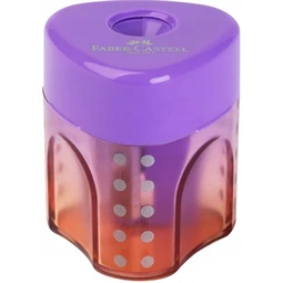 Hegyező 1 lyukú Faber-Castell  Grip mini tartályos, Flow Edition