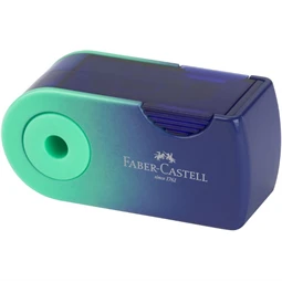 Hegyező 1 lyukú Faber-Castell  Sleeve mini Harmónia tartályos, Flow Edition